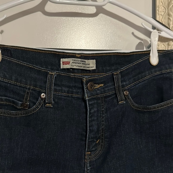 LEVI’S | Vintage Deep Indigo 512 Straight Leg Perfectly Slimming Jeans - Picture 2 of 16